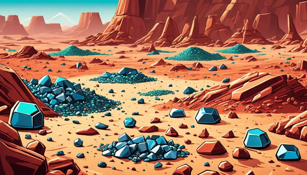 Gemstones on Mars: Extraterrestrial Mineralogy and Future Mining Prospects