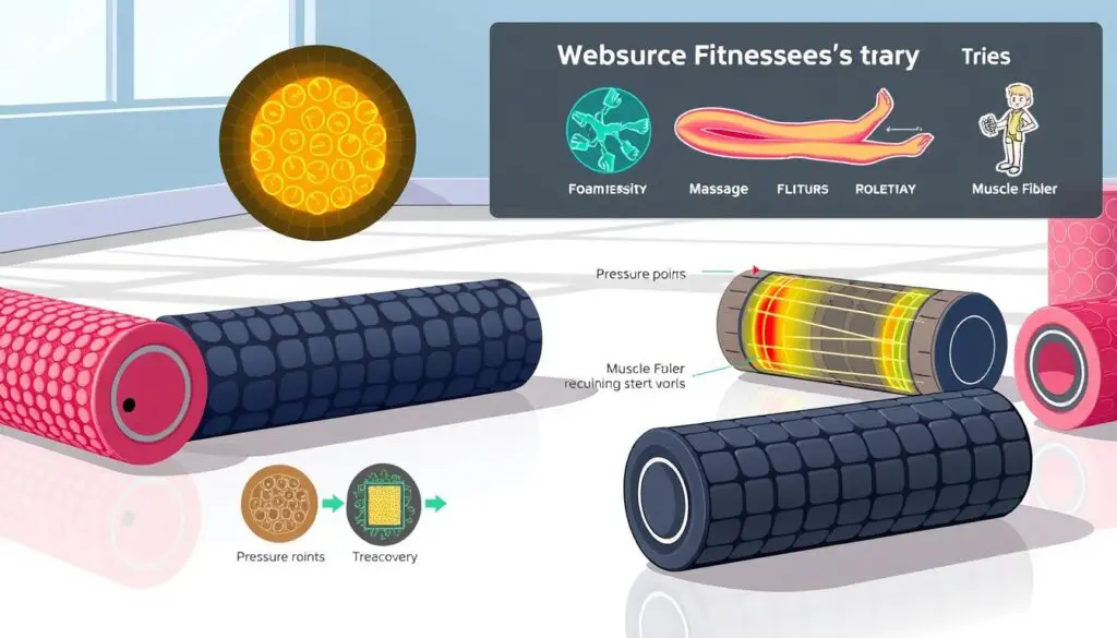 Foam Roller Density and Surface Options