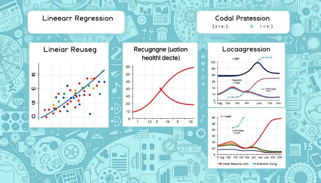 Linear Regression, Logistic Regression, Cox Regression