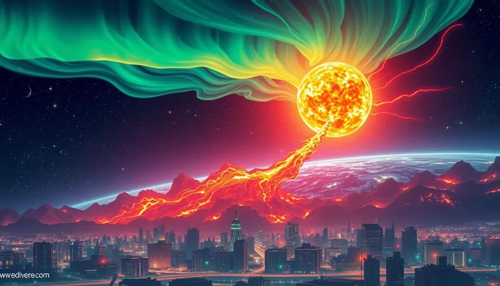 Solar storm