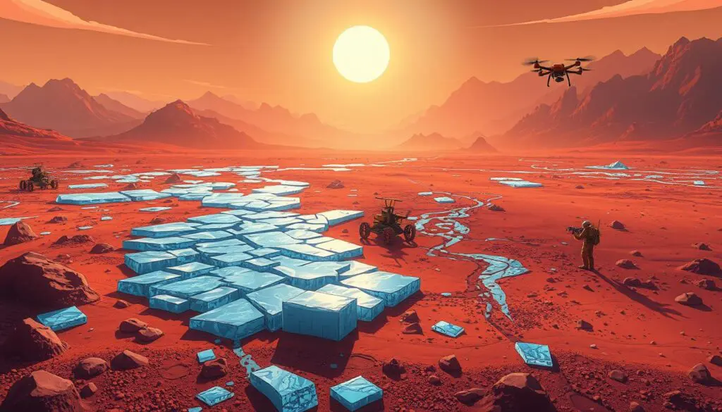 Mars water exploration