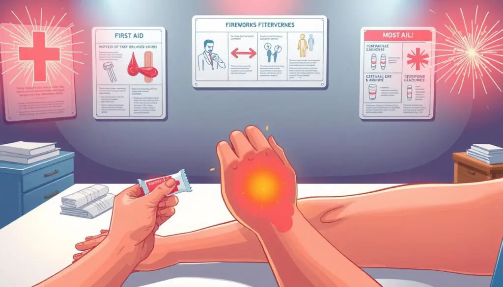 Fireworks Burn First Aid Techniques