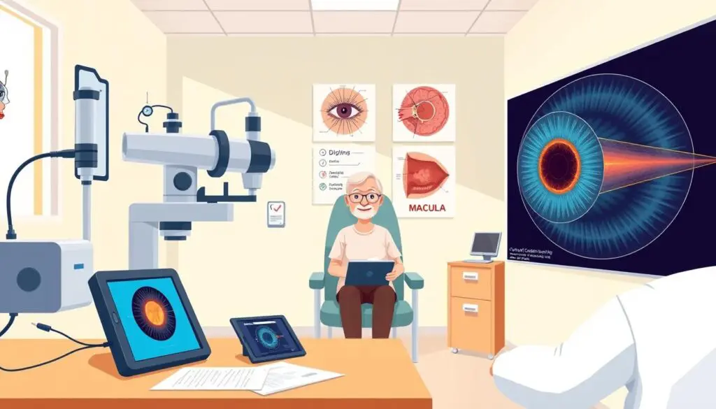 Macular Degeneration Diagnostic Procedures