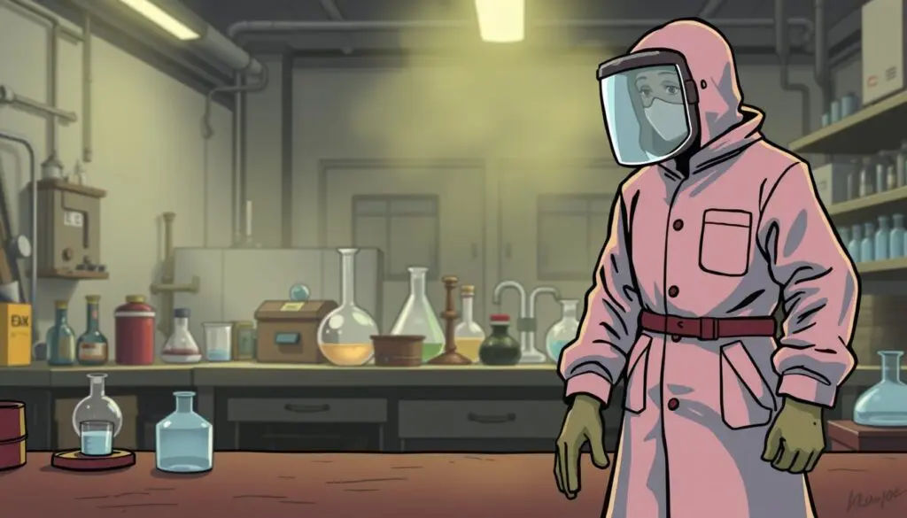 Nitrogen Triiodide Safety Gear
