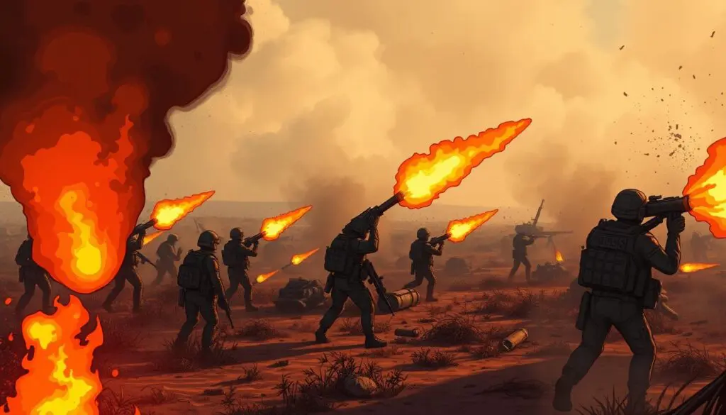 battlefield deployment flamethrower teams