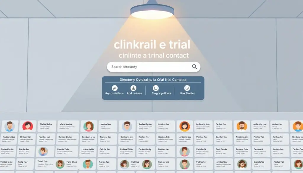 clinical trial enrollment contacts