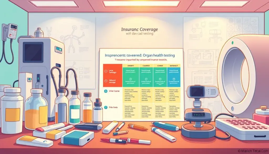 insurance coverage for organ health testing