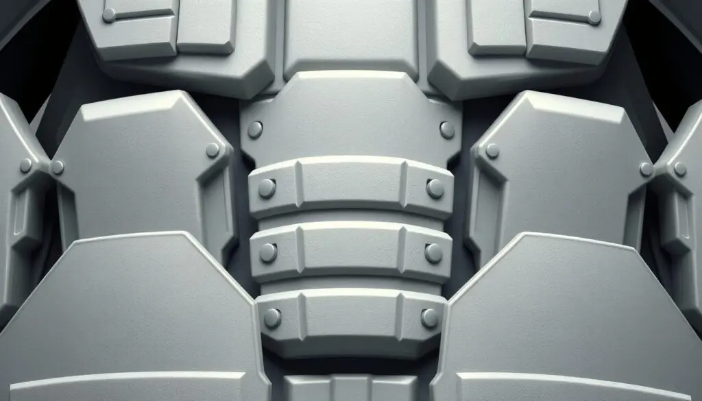 polyethylene armor components