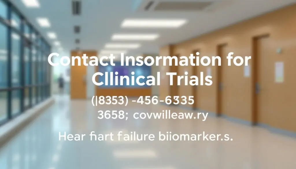 clinical trial contact information