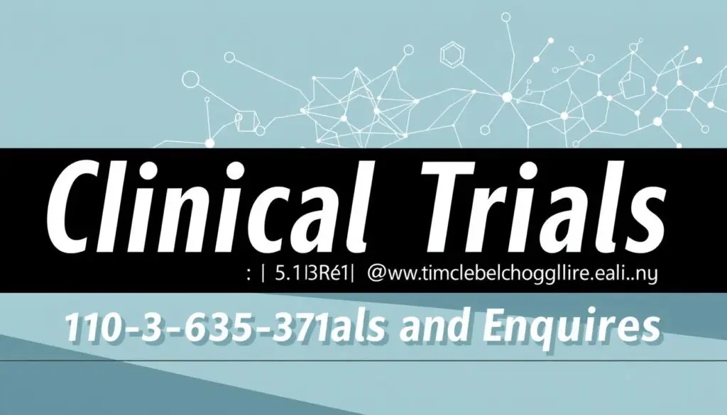 clinical trial contact information