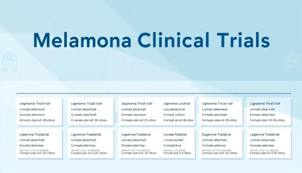 clinical trial contact information melanoma