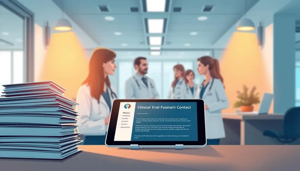 clinical trial enrollment contacts