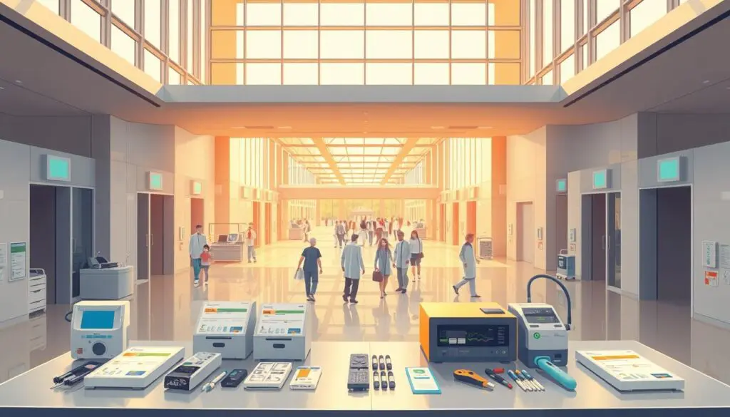 diagnostic test availability in hospitals