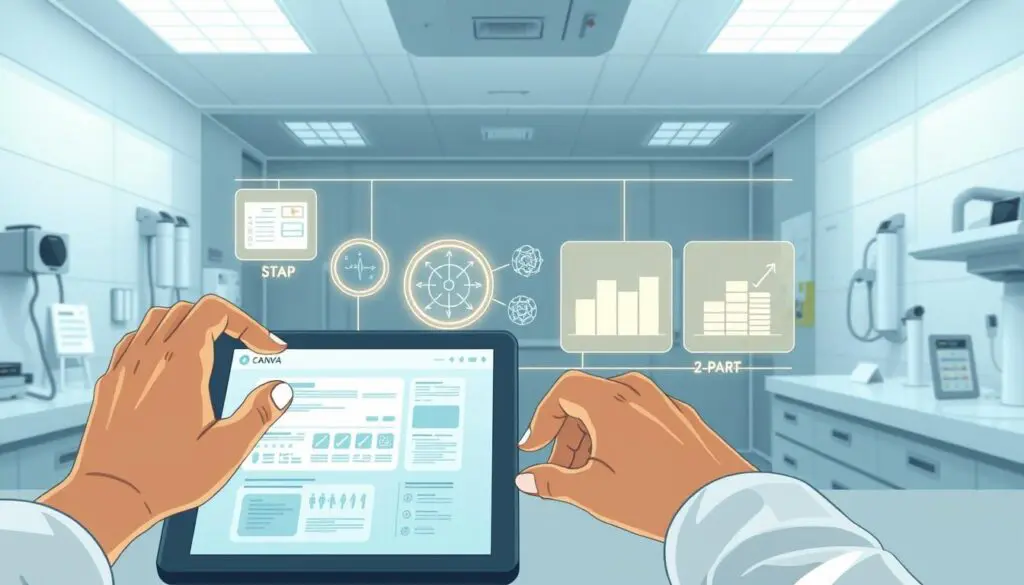 medical infographic creation steps