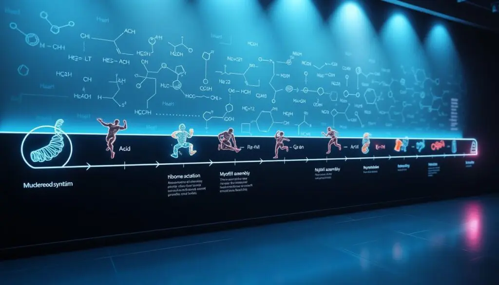 muscle protein synthesis timeline