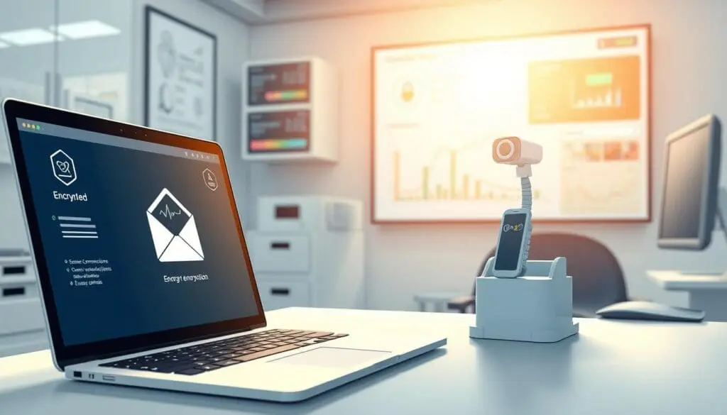 secure healthcare email features