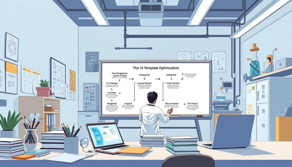 template optimization process
