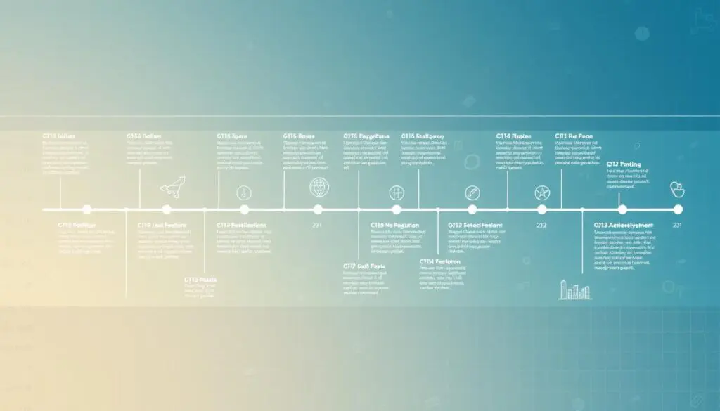 regulatory milestones timeline