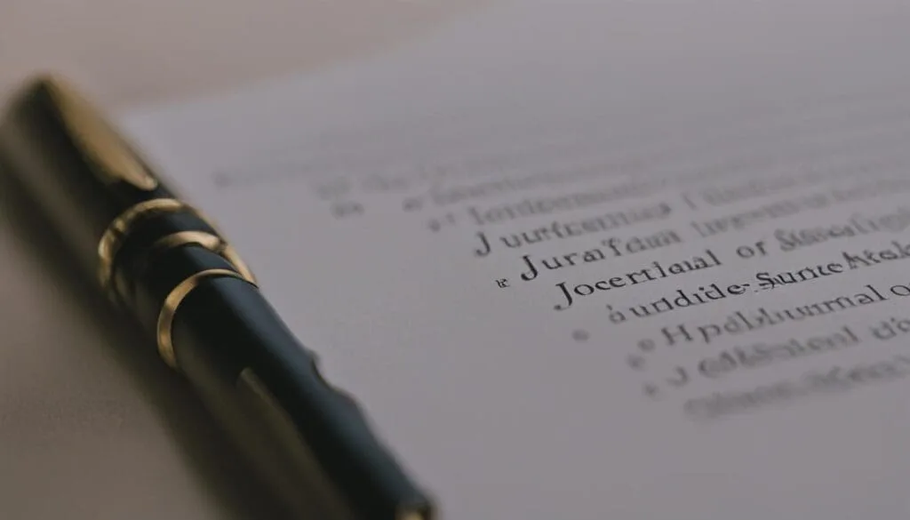 processus de soumission d'articles de revues