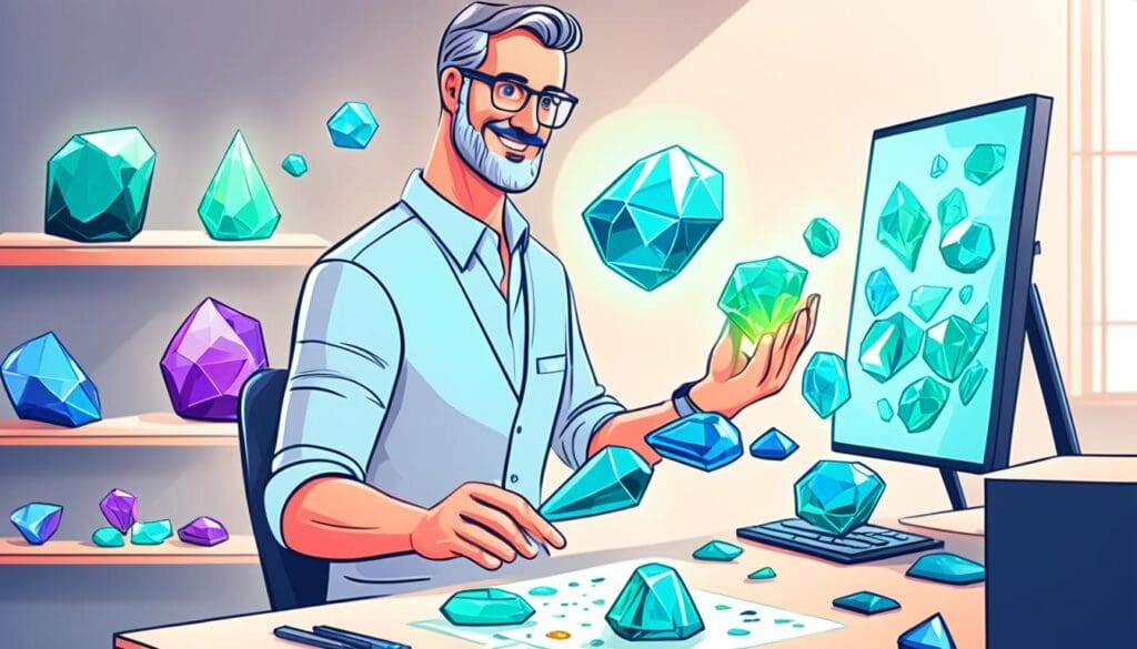 facilitating gemstone research