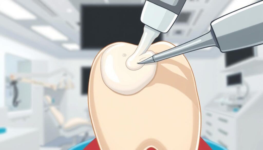 Fluoride varnish and pit and fissure sealants