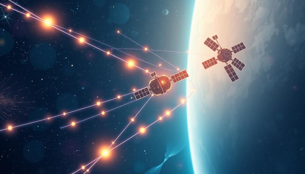 Quantum Communication Satellites