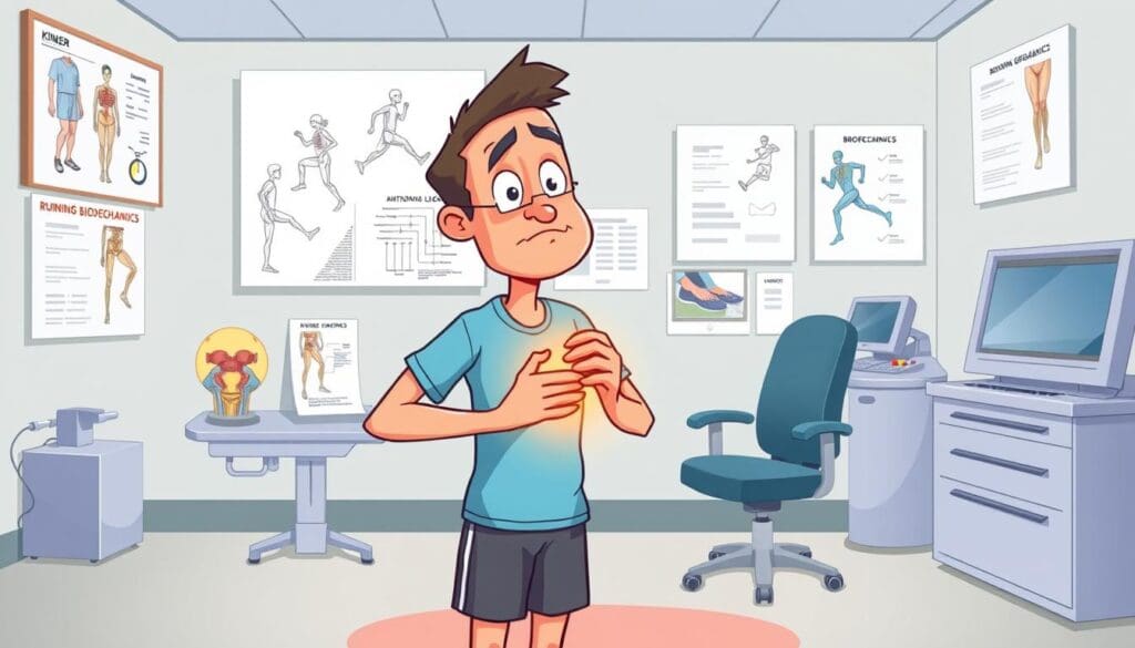 Seeking medical attention for knee pain