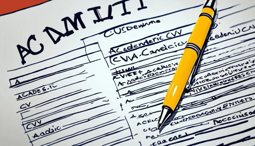 academic CV and cover letter writing