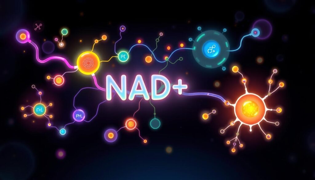 NAD metabolism aging