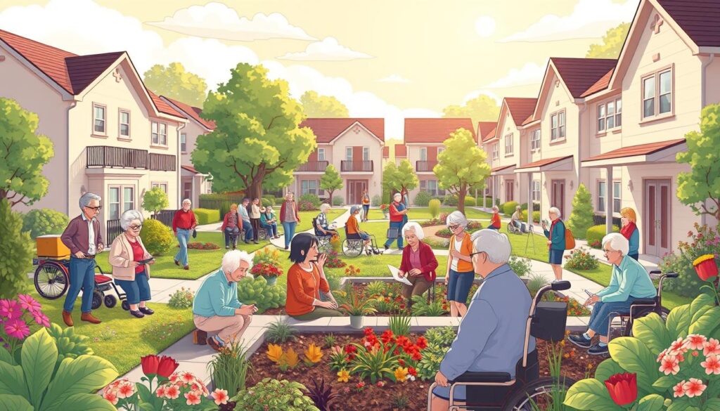 aging in place, senior care, long-term support