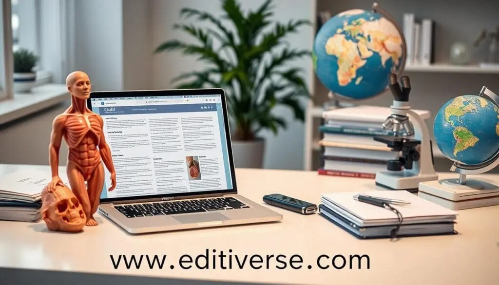 English editing, medical writing