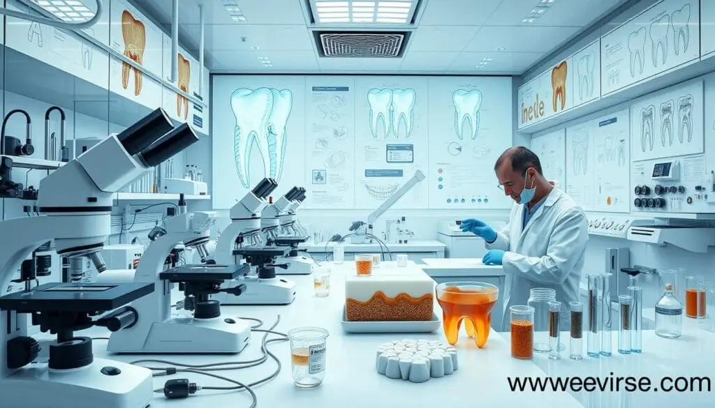 biomaterial dental araştırması