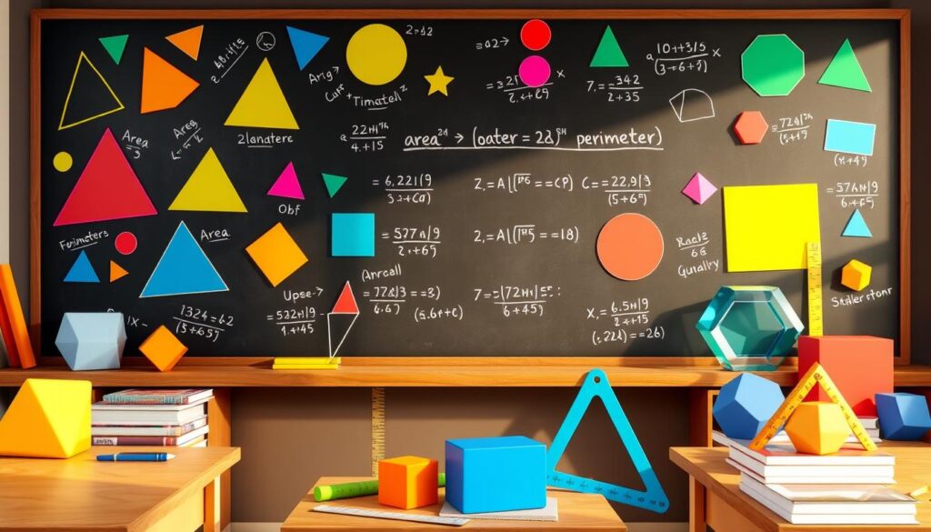 Area, Perimeter, Surface Area, Volume