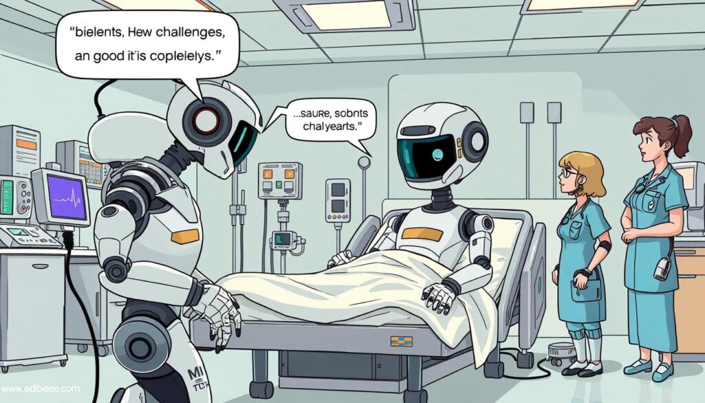 Nursing Robots Challenges