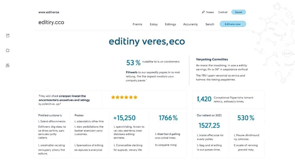 Editverse Editing Services Quality Review