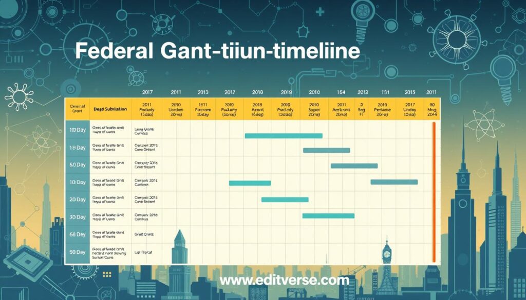 grant deadline, submission checklist, timeline
