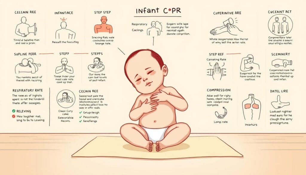 Infant CPR Technique
