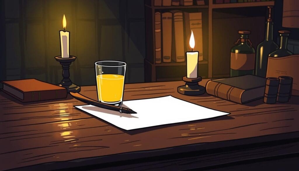 Lemon Juice Invisible Ink Experiment