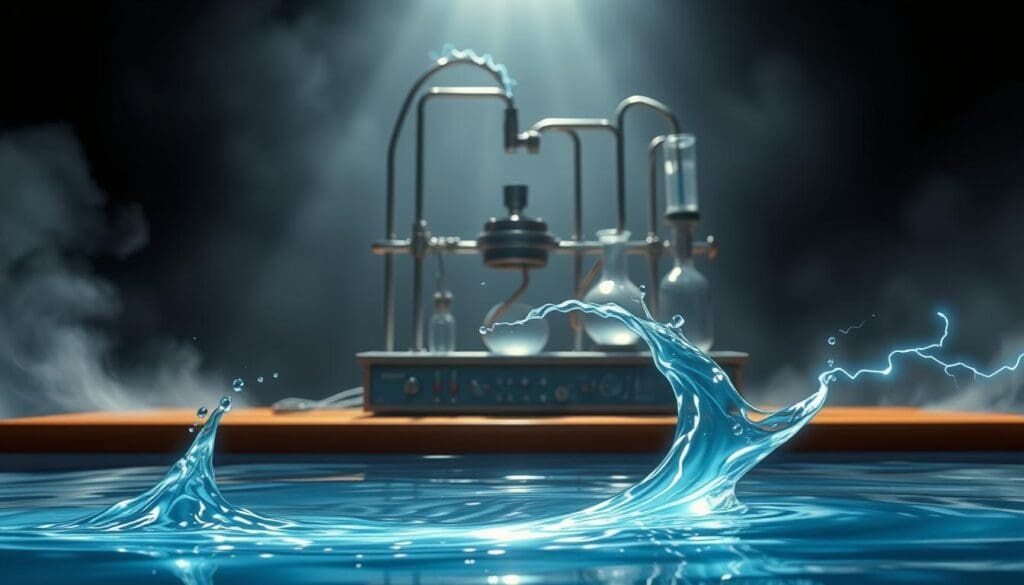 Water Bending Static Electricity Experiment