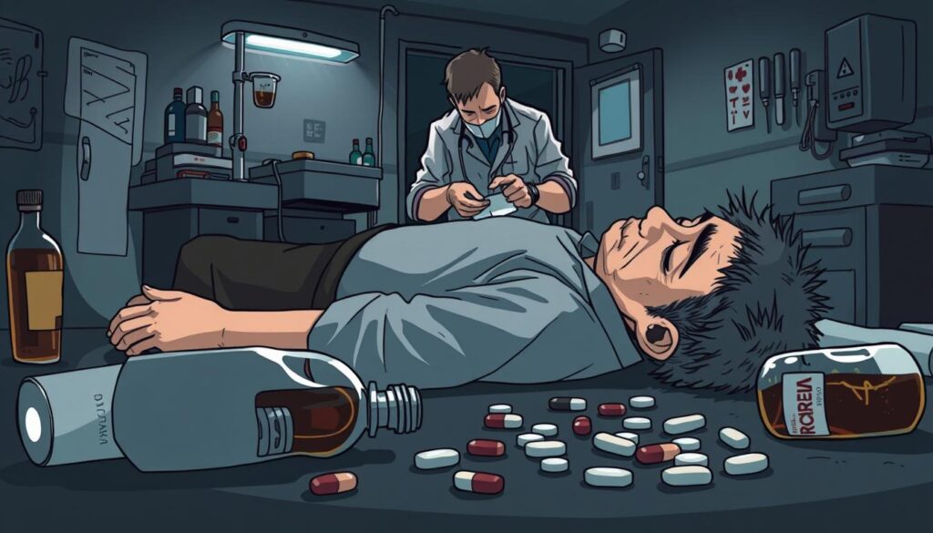 alcohol poisoning versus intoxication