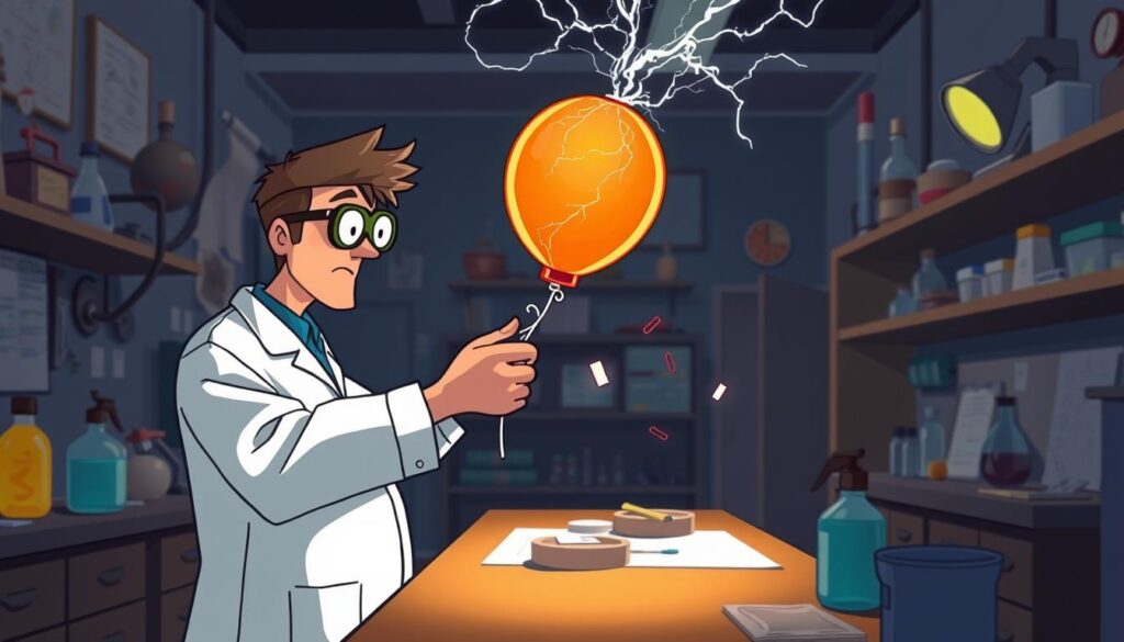 balloon static electricity tricks