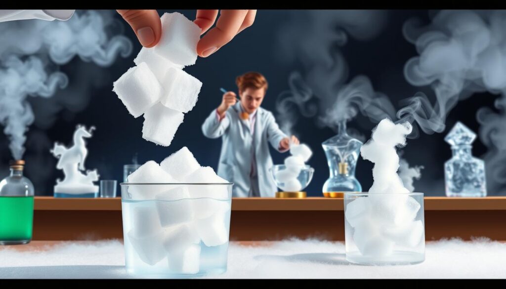 dry ice science tricks