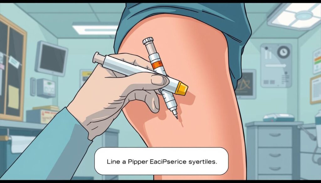 epipen administration technique