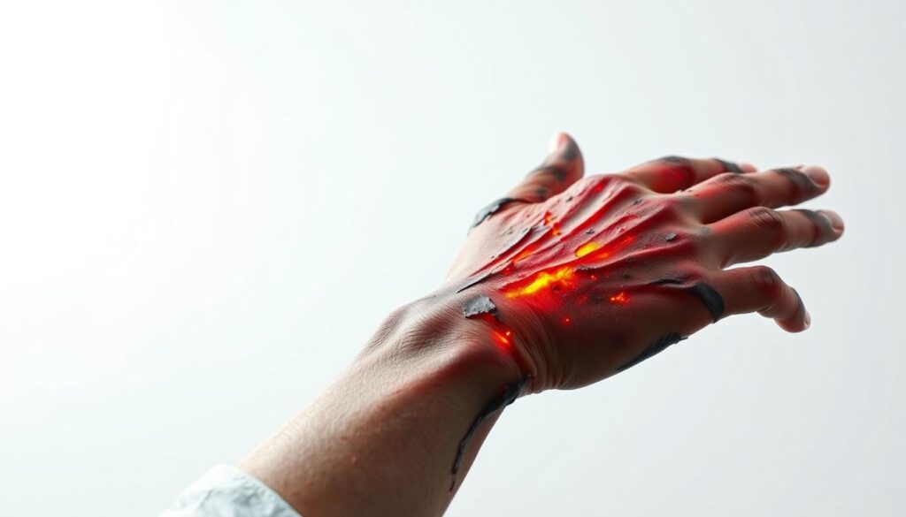 fireworks burn injury treatment