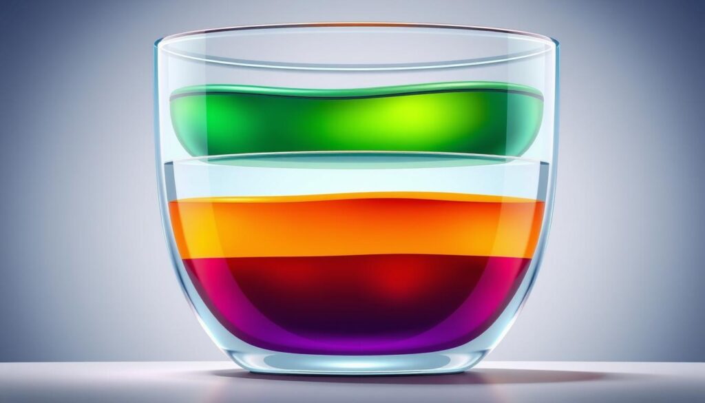 liquid layers density experiment