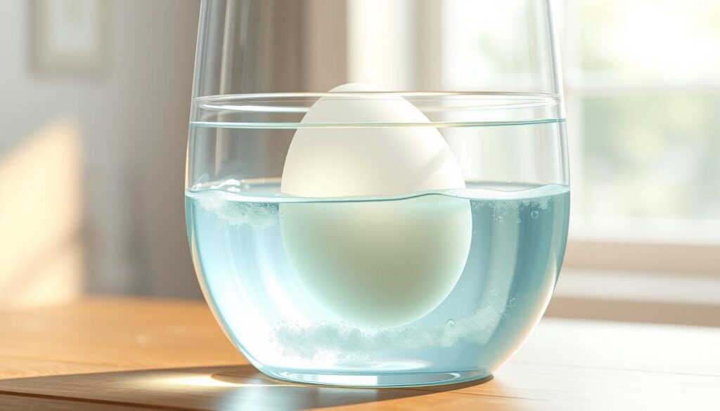 rubber egg vinegar experiment