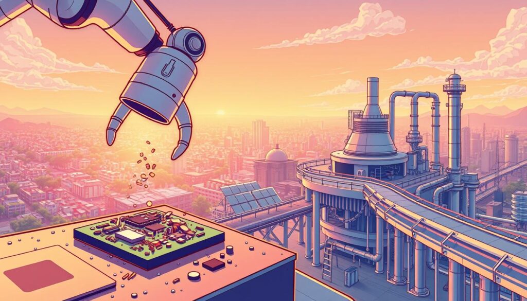 semiconductor recycling e waste