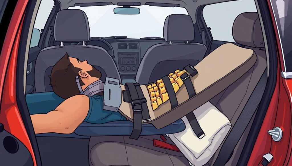 spinal injury immobilization