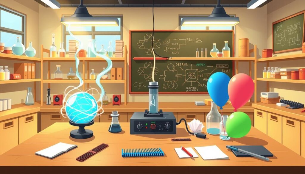 static electricity tricks