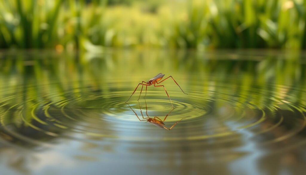 water strider surface tension